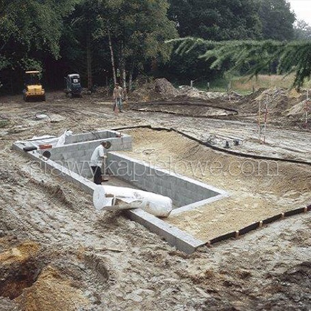 Etapy budowy stawu kąpielowego